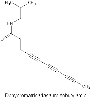 Dehydromatricariasureisobutylamid