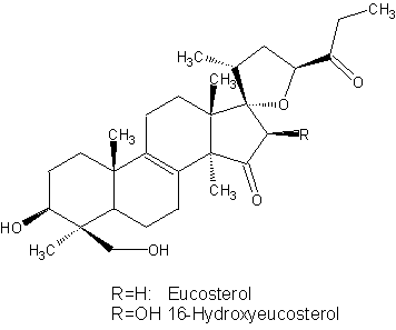 Eucosterol und 16-Hydroxyeucosterol